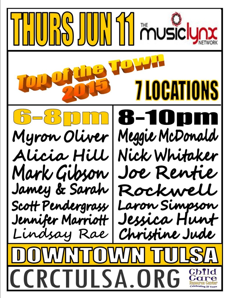 Top of the Town poster 6-11-15