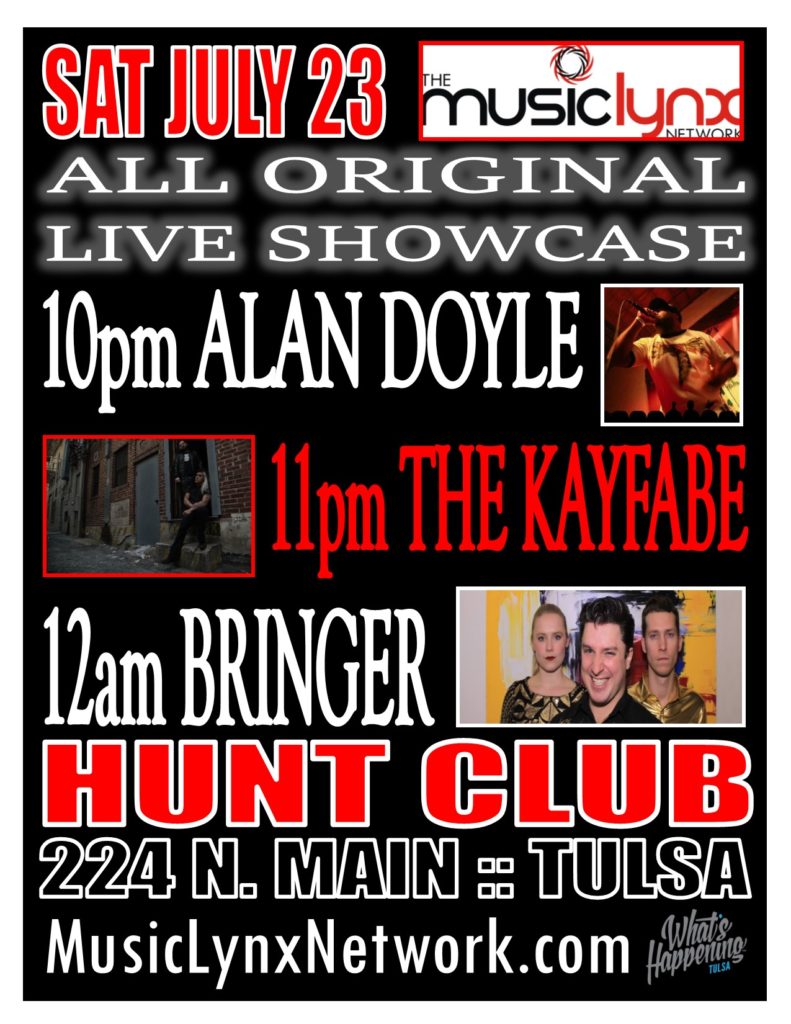 MLN Showcase at Hunt Club poster 7-23-16