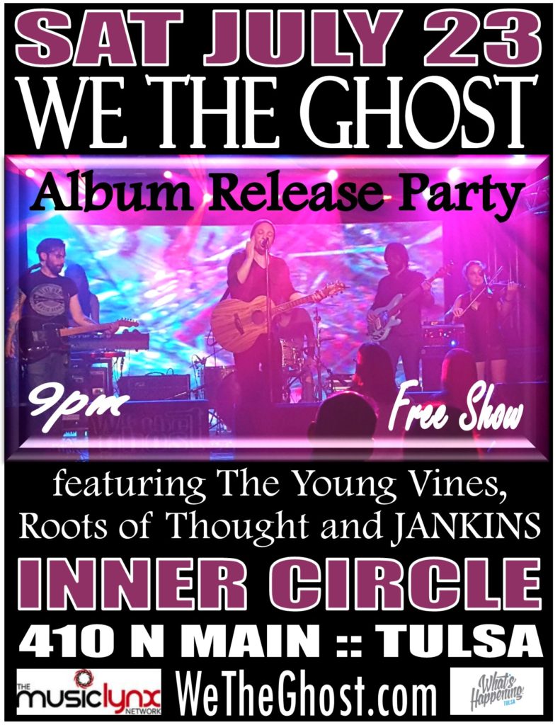 We The Ghost at Inner Circle poster 7-23-16