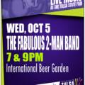 WED OCT 5 – The Fabulous 2-Man Band LIVE at The Tulsa State Fair