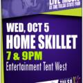 WED OCT 5 – Home Skillet LIVE at The Tulsa State Fair
