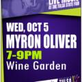 WED OCT 5 – Myron Oliver LIVE at The Tulsa State Fair